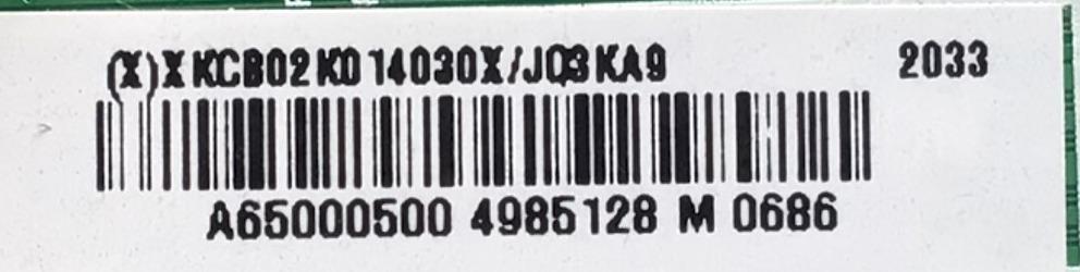 KIT DE TARJETAS PARA TV VIZIO / NUM DE PARTE MAIN 756TXKCB02K014 / 715GA671-M01-B00-004Y / FUENTE  / ADTVJ1824AC7 / 715G9208-P02-001-003S / T-CON 5565T55C19 / 55.65T55.C19 / PANEL TPT650UA-QVN07 / MODELO / M65Q7-H1 LTCWZYKW - Imagen 4